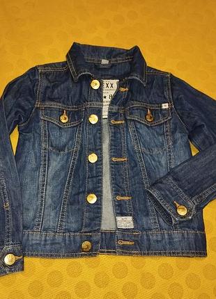 Джинсова куртка на хлопчика mexx