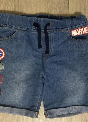 Шорты джинсовые marvel