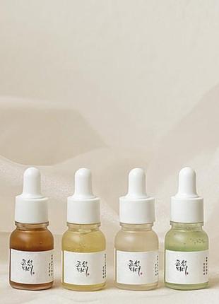 Beauty of joseon - набор мини-версий сывороток - hanbang serum discovery kit - 4x10ml