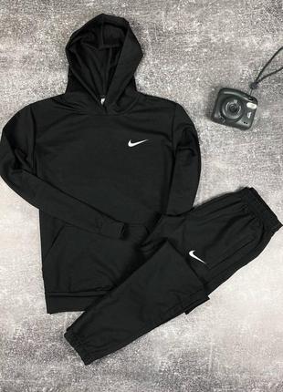 Хіт продажів! чорний спортивний костюм nike