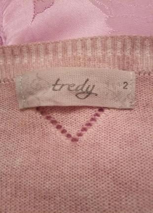 Тонкий вязаный свитер-варенка оверсайз, размер 12/148 фото