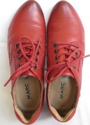 489. полуботинки, туфли на шнурках marc німеччина 40 р.7 фото