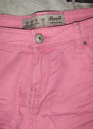 Джинсові шорти рожеві2 фото