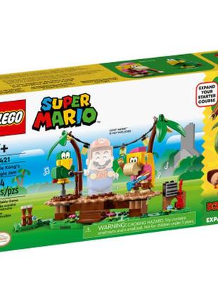 Конструктор lego super mario імпровізація в джунглях діксі конг. додатковий набір (71421)