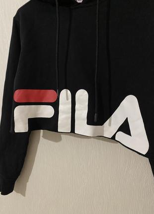 Женская укороченная худи fila оригинал2 фото