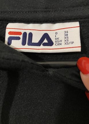 Женская укороченная худи fila оригинал3 фото