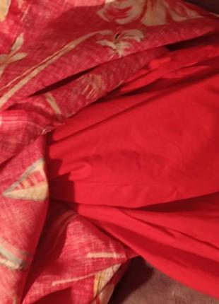 Платье красное "marks &amp;spenser"8 фото