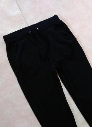 Спортивные эластичные черные штаны бойфренды crane, 36-38 размер.5 фото
