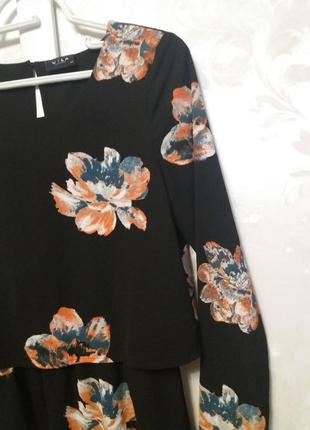 Платье с имитацией топа vila clothes 4