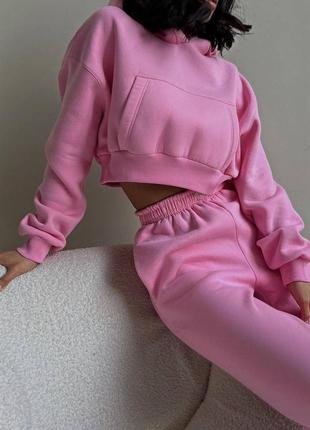 Женский трендовый розовый барби костюмы с коротким тощим в новом дизайне осень весна 2023