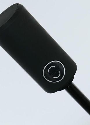 Чорна автоматична жіноча парасолька лотос nex арт. 33941-44 фото