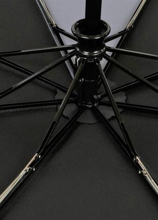 Чорна автоматична жіноча парасолька лотос nex арт. 33941-45 фото