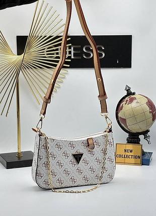Guess clutch white 20*12*5