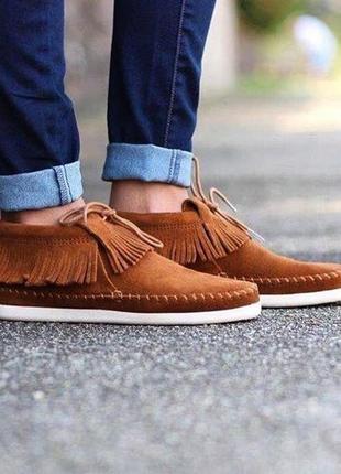 Мокасины minnetonka , оригинальные , новые!