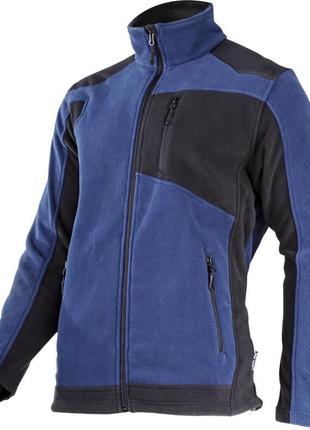 Куртка флисовая синяя с упрочнением 40138, lahti pro размер s