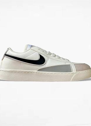 👟кроссовки мужские nike blazer white &amp; black👟