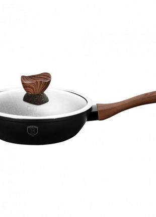 Сковорода 24 см ebony rosewood line berlinger haus bh-1718