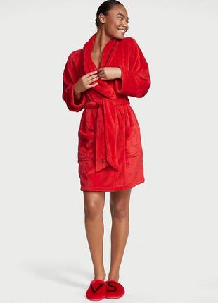 Victoria's secret плюшевий халат оригінал ідея для подарунка7 фото
