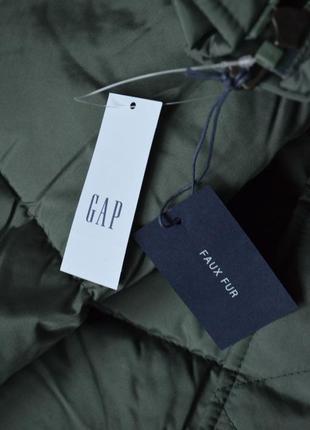 Зимняя курточка gap. размер м. новая, оригинал8 фото