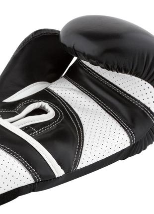 Боксерские перчатки спортивные тренировочные для бокса powerplay 3019 challenger черные 8 унций ku-223 фото