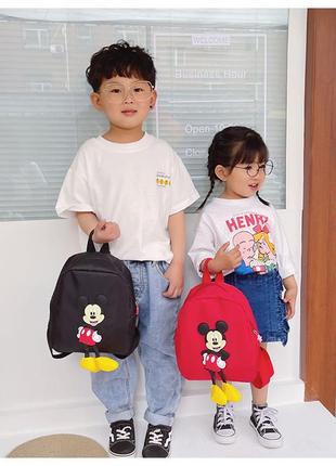 Дитячий милий рюкзак дитяча сумка через плече мікі маус із мікі маусом дисней для дітей дитяча4 фото