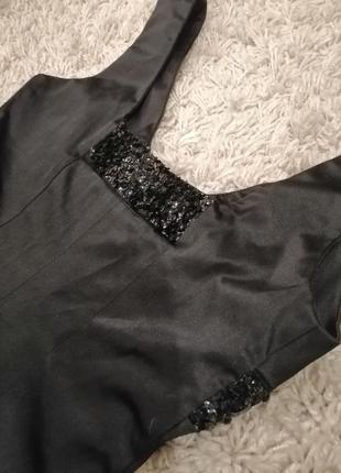 Супер чёрное итальянское платье4 фото