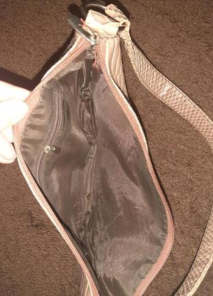 Новая сумочка под кожу питона клатч кросбоди2 фото