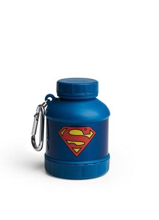 Контейнер для спортивного питания smartshake whey2go funnel pillbox 110ml dc superman ku-22