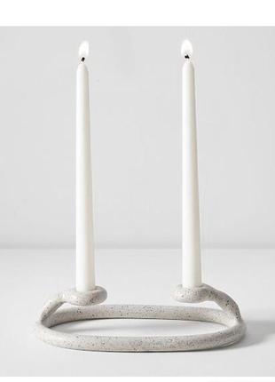 Набір свічок циліндричних парафінових пахучих столових bispol  s30-090 білі ku-22