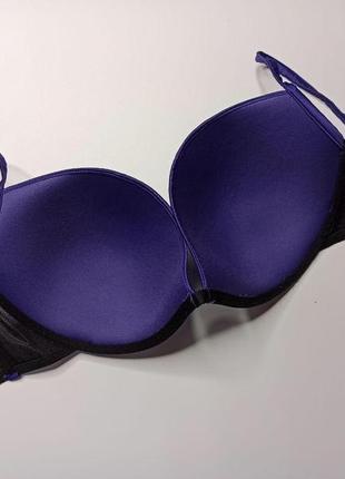 38dd / 85dd сатиновый бюстгальтер для глубокого декольте  ann summers5 фото