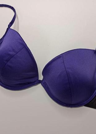 38dd / 85dd сатиновый бюстгальтер для глубокого декольте  ann summers2 фото