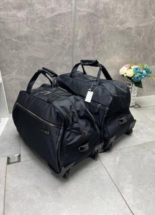 Дорожня сумка- валіза на колесах3 фото