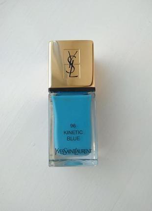 Лак ysl 96 kinetic blue