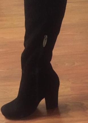 Сапоги женские замша( американка)