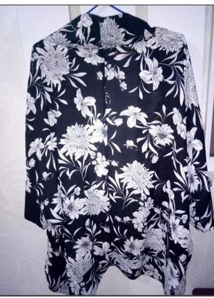 Легкий кардиган накидка батал3 фото