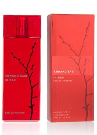 Жіноча парфумована вода armand basi in red eau de parfum  100 мл