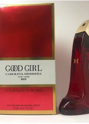 Парфюмированная вода good girl red   80 мл