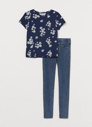 Треггинсы лосины h&m на девочку, 158 рост