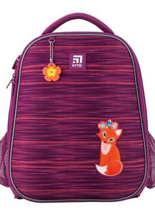 Рюкзак kite кайт education fox 38 × 29 × 16 см 16 л каркасный бордовый (k20-531m-3)