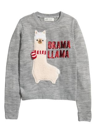 Джемпер свитер на девочку h&m, 146/152р