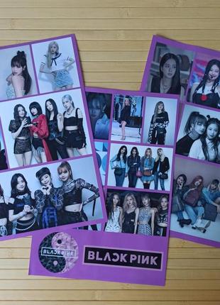 Стікерпак блек пінк black pink в ассортименте