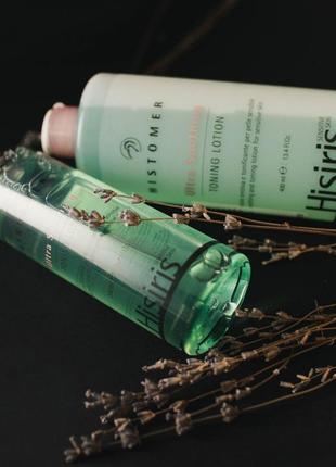 Успокаивающий тоник hisiris ultra soothing toning lotion от histomer