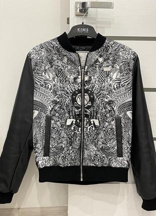 Бомбер philipp plein оригинал!5 фото