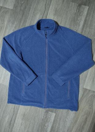 Мужская флисовая кофта / толстовка / тёплая куртка / мужская одежда / свитер /