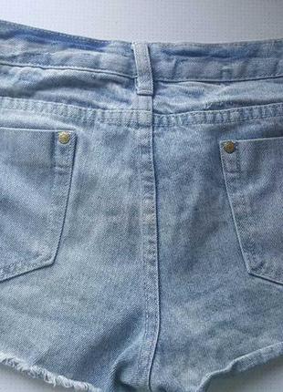 Ультра короткие джинсовые шорты6 фото