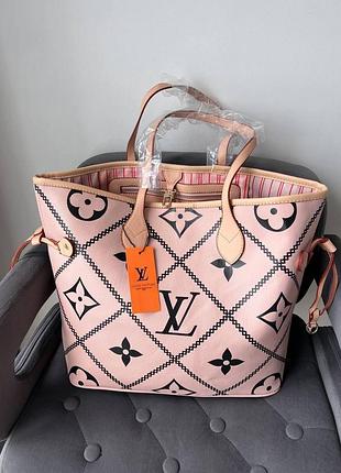 Женская сумка луи виттон розовая louis vuitton pink