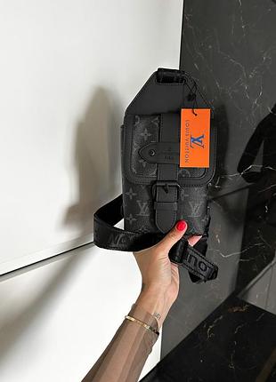 Мужская сумка луи виттон черная louis vuitton black