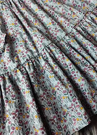 Платье в цветы4 фото