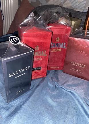 Духи мужские scandal, sauvage, versace1 фото