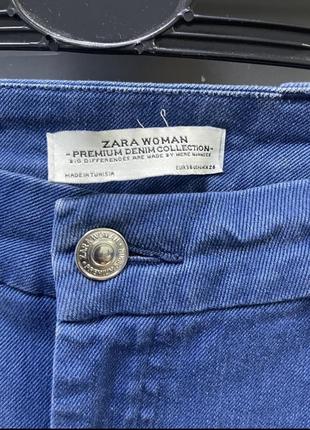Кюлоты джинсовые zara2 фото